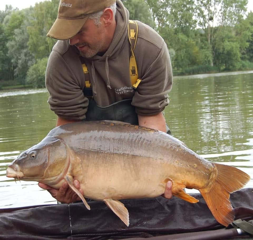 A mirror carp in France